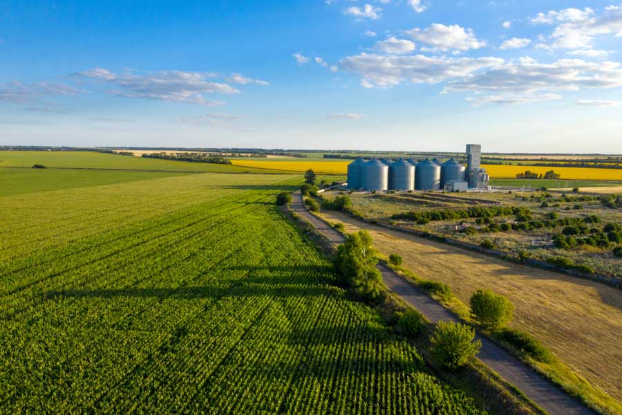 How did the leading grain enterprise achieve integrated management of transportation data?